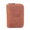 Malá pánská kožená peněženka Wild 5511 světle hnědá ModexaSTyl (2)