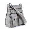 Praktická crossbody kabelka přes rameno šedá Jennifer Jones 3427 2 GY ModexaStyl (3)