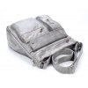 Praktická crossbody kabelka přes rameno šedá Jennifer Jones 3427 2 GY ModexaStyl (8)