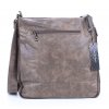 Praktická crossbody kabelka přes rameno hnědá Jennifer Jones 3427 2 ModexaStyl (2)