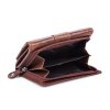 Dámská kožená peněženka středně velká hnědá Mercucio 3911856 ModexaStyl (7)