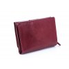 Dámská kožená peněženka středně velká bordó vínová Mercucio 3911856 ModexaStyl (3)