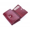 Dámská kožená peněženka středně velká bordó vínová Mercucio 3911856 ModexaStyl (4)