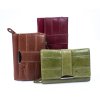 Dámská kožená peněženka středně velká bordó vínová zelená hnědá Mercucio 3911856 ModexaStyl