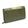 Prostorná dámská kožená peněženka zelená Mercucio 3911794 ModexaStyl (3)
