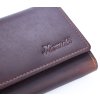 Prostorná dámská kožená peněženka hnědá Mercucio 2911944 ModexaStyl (7)