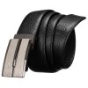 Pánský kožený opasek s automatickou přezkou černý Peterosn PTN QQ 05 ModexaStyl (3)