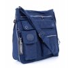 Lehká volnočasová kabelka přes rameno crossbody modrá bag Street 2221 ModexaStyl (3)