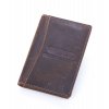 Kožené pouzdro na doklady a karty Wild hnědé hunter 5521 ModexaStyl (2)