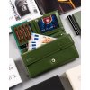 Středně velká dámská kožená peněženka zelená multicolor Peterson 3690 RRR ModexaStyl (2)