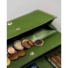 Středně velká dámská kožená peněženka zelená multicolor Peterson 3690 RRR ModexaStyl (1)