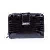 Malá dámská kožená peněženka černá Jennifer Jones 5198 2 BK ModexaStyl (2)