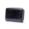 Malá dámská kožená peněženka černá Jennifer Jones 5198 2 BK ModexaStyl (5)