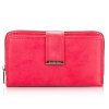 Dámská kožená peněženka Jennifer Jones pastelová červená ModexaStyl 11023_RD