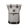 Stylový RollTop městský dámský batoh šedý Bag Street 4103 GY ModexaStyl (2)