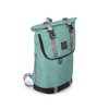 Stylový RollTop městský dámský batoh tyrkysový světle zelený Bag Street 4103 TK ModexaStyl (1)