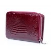 Malá dámská kožená peněženka vínová Jennifer Jones 5198 2 VN ModexaStyl (8)