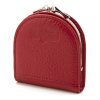 Malá dámská kožená peněženka na klip červená Jennifer Jones 5268 RD ModexaStyl (2)