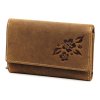 Dámská kožená peněženka hnědá Gregorio GM011 ModexaStyl (5)