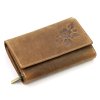 Dámská kožená peněženka hnědá Gregorio GM011 ModexaStyl (8)