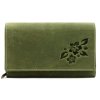 Velká dámská kožená peněženka zelená Gregorio GM196 ModexaStyl (3)