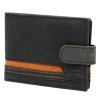 Pánská kožená peněženka černá Nordee N992L BK ModexaStyl (2)