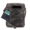 Pánská kožená taška přes rameno černo šedá Dargelis DS1 BKG ModexaStyl (4)