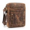 Pánská kožená taška přes rameno hnědá Dargelis DS1 BN ModexaStyl (3)