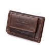 Mini kožená peněženka skládačka Wild hnědá 5539 ModexaSTyl (7)