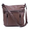Kabelka přes rameno crossbody Maria C hnědá MC910 BN ModexaStyl (2)