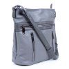 Kabelka přes rameno crossbody Maria C šedá MC910 GY ModexaStyl (3)