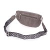 Dámská crossbody ledvinka s širokým popruhem šedá Jennifer Jones 3150 ModexaStyl (3)
