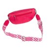 Dámská crossbody ledvinka s širokým popruhem růžová Jennifer Jones 3150 ModexaStyl (4)