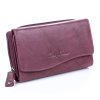 Dámská kožená peněženka Money maker 521B bordó vínová ModexaStyl (4)