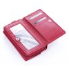 Dámská kožená peněženka Money maker 521B červená ModexaStyl (4)