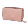 Dámská kožená peněženka Money maker 521B světle hnědá ModexaStyl (1)