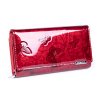 Dámská kožená peněženka Jennifer Jones 5199 14 červená s motýly ModexaStyl (2)