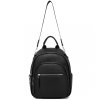 Malý dámský batůžek a kabelka přes rameno 2v1 černý Miss Lulu BPM2453 ModexaStyl (7)