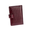 Pouzdro na doklady karty a vizitky Jennifer Jones 5244 11 vínová ModexaStyl (4)