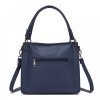 Kabelka do ruky a přes rameno modrá Miss Lulu HBM2509 ModexaStyl (3)