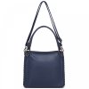 Kabelka do ruky a přes rameno modrá Miss Lulu HBM2509 ModexaStyl (6)