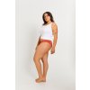 Modibodi Basic Cheeky Bikini Moderate Heavy cedar 2