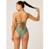 SWSBHLMHOSGW MB Swimwear Hi Leg Cheeky Bottom MH Oasis Green 0455 model Hailey 10 S