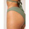SWSBHLMHOSGW MB Swimwear Hi Leg Cheeky Bottom MH Oasis Green 0463 model Hailey 10 S