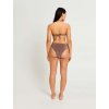 Swimwear Shimmer Hi Leg Cheeky Espresso 2