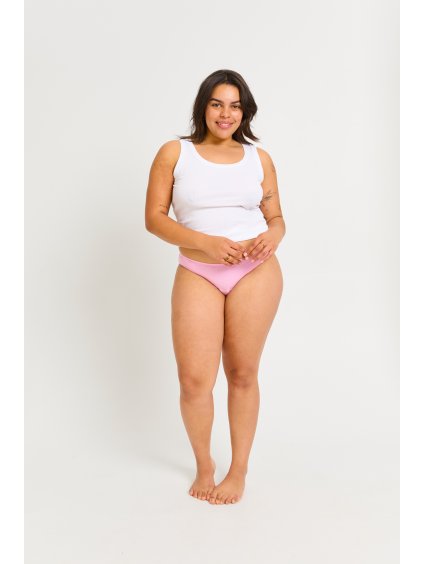 Modibodi Basic Cheeky Bikini Moderate Heavy candy 1