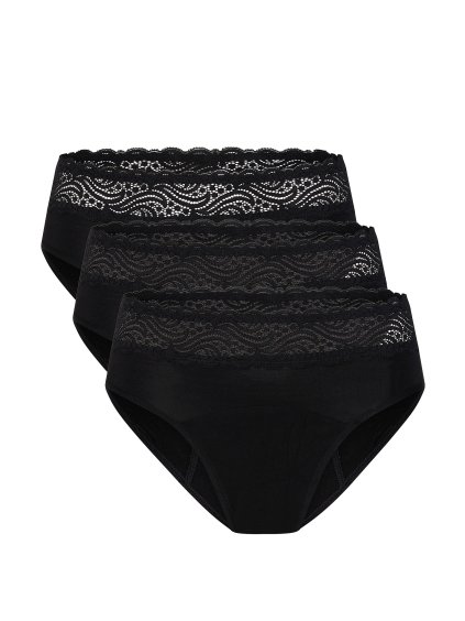 MB Sensual Hi Waist Bikini Black 5