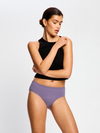 MB Basic Mid Rise Brief Moderate Purple Tonic Dynamic