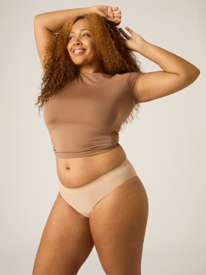 majtki menstruacyjne modibodi Seamfree Bikini MH Cashew (2)