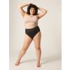 majtki menstruacyjne modibodi Recycled Seamfree Full Brief HO Black 1 model Carolina 18 2XL